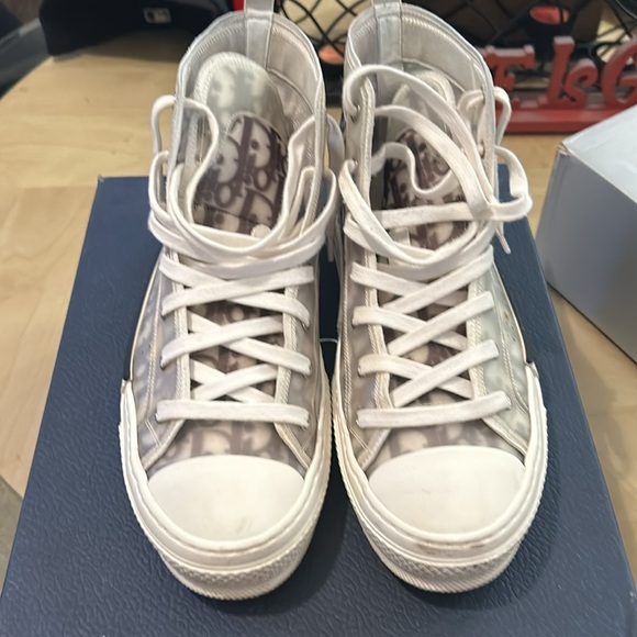 DIOR B23 HT High Top Oblique Transparenc (Chas) - Picture 3 of 7